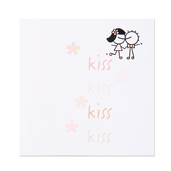 SMIRK 카드 - LV KISS (KCSM037)